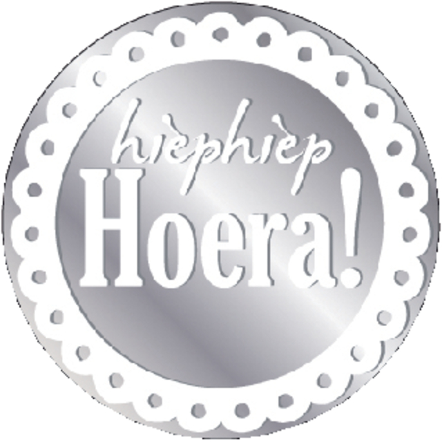 Etiket Haza Hiephiep Hoera