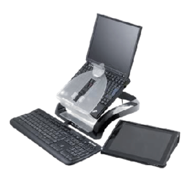 Laptop Werkstation Fellowes Incl 4 Aansl Verstelbr