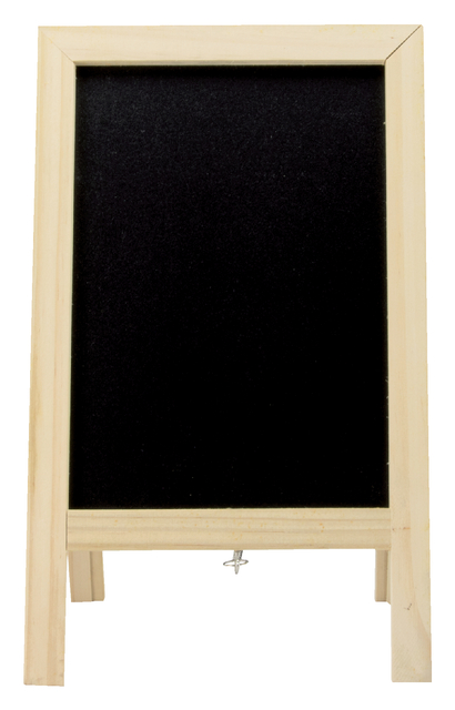 Krijtbord Securit Mini Sandwich Posterhouder Plain