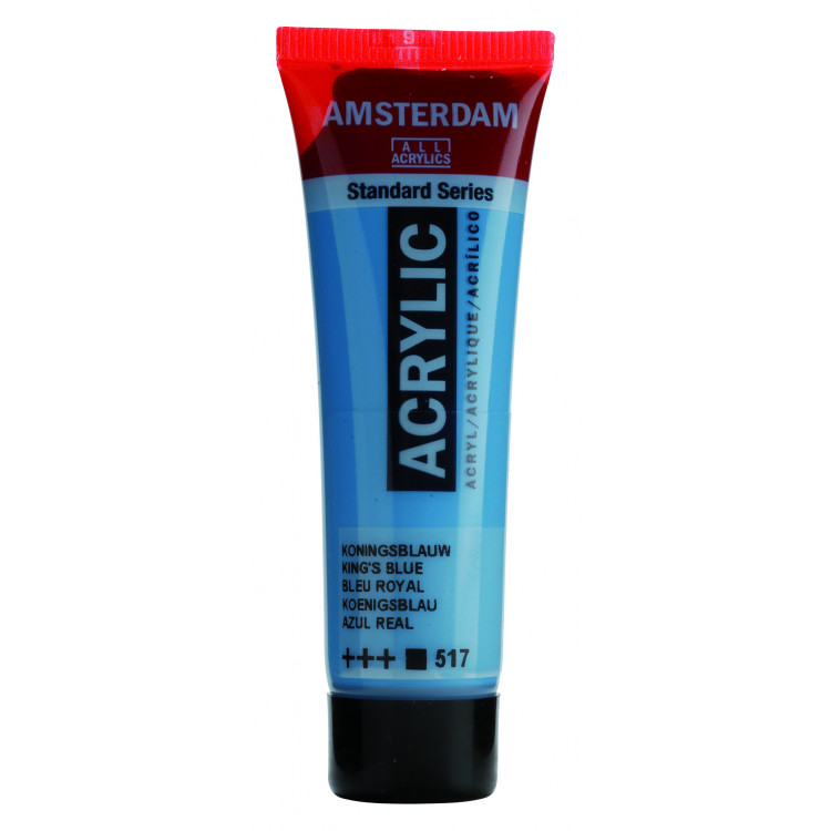 Amsterdam Standard Series Acrylverf Tube 20 ml Koningsblauw 517