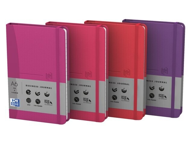 Notitieboek Oxford Signature Women 90x140mm gelinieerd ass.