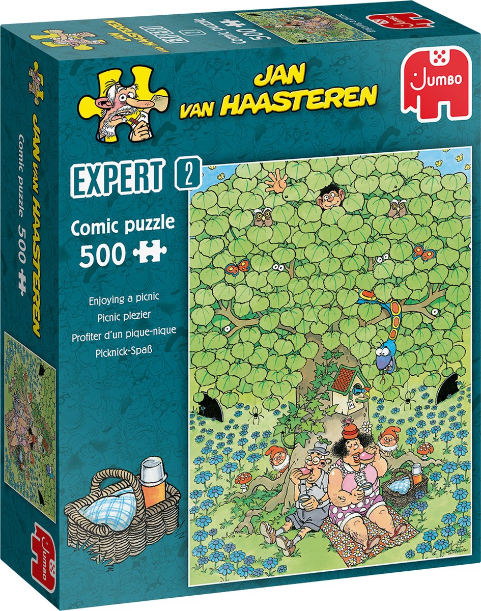 Puzzel Van Haasteren Picnic plezier 500 stukjes