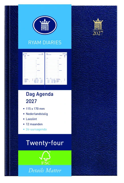 Kantooragenda 2027 Twenty-four 1dg/pp 170x115