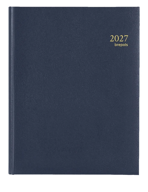 Agenda 2027 Brepols Timing Lima 7dagen/2pagina's zestalig blauw