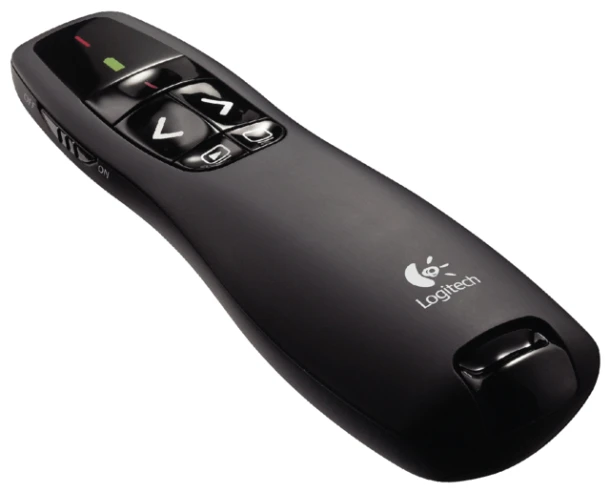 Laserpointer/presenter Logitech R400 draadloos zwart