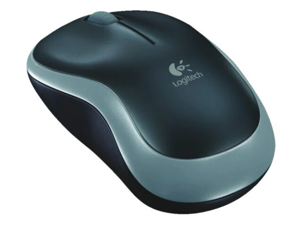 Muis Logitech M185 optical draadloos grijs