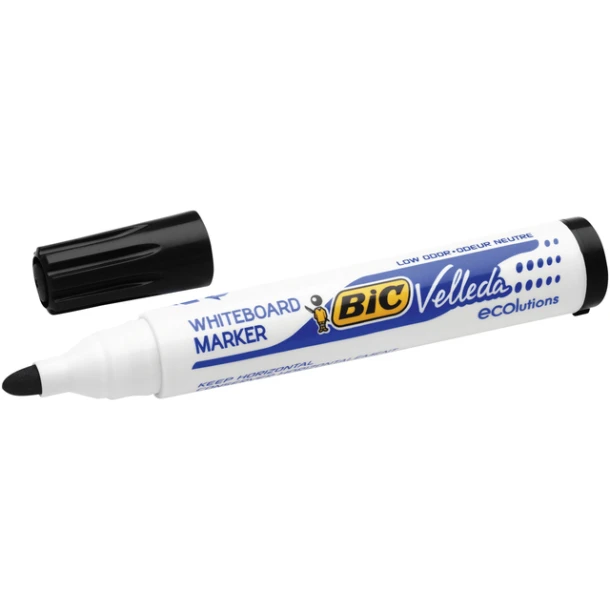 Whiteboardstift Bic 1701 ronde punt zwart