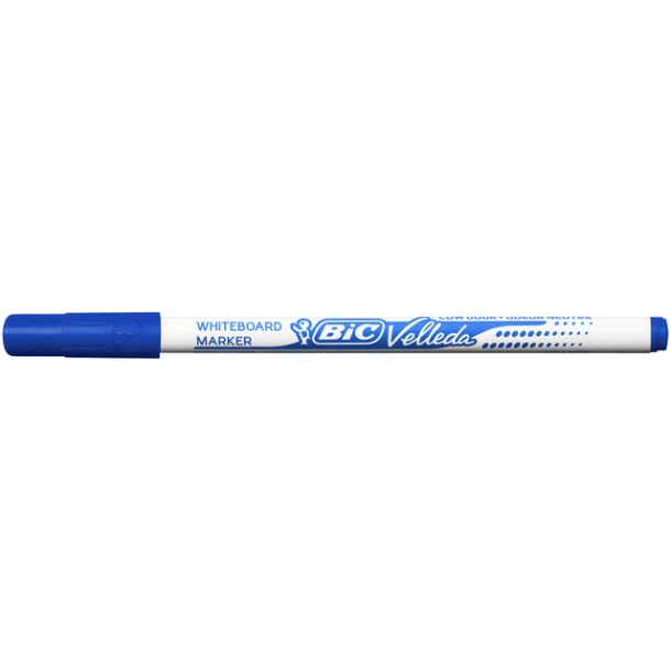 Viltstift Velleda 1721 Whiteboard blauw ronde punt