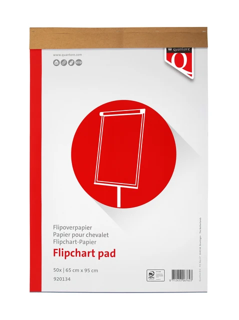 Flipoverbloks Quantore 65x100, 2 bloks a 50v. PEFC