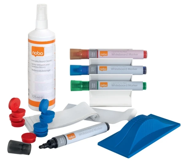 Whiteboard starterkit Nobo gebruikerskit