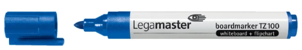 Whiteboardstift Lega TZ-100 M drg/uitwisbaar blauw