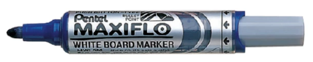 Whiteboardstift Pentel Maxiflo blauw MWL5M