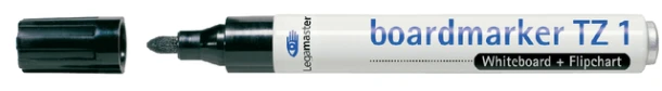 Viltstift Legamaster TZ1 whiteboard rond zwart 1.5