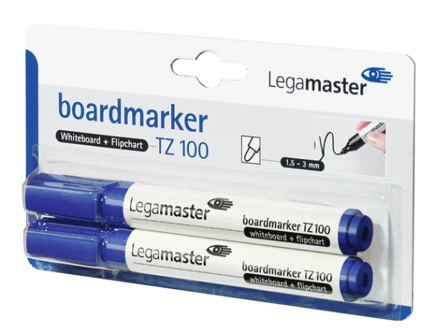 Whiteboardmarker Legamaster Tz100 2mm 2st Bl