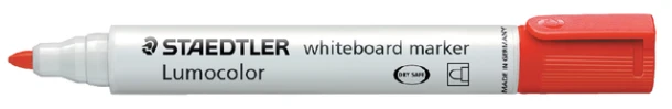 Whiteboardstift Staedtler 351 rood 2mm rond