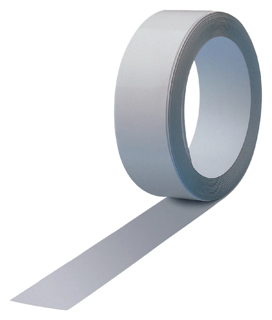 Metaalband Maul 25mx35mm zelfklevend wit