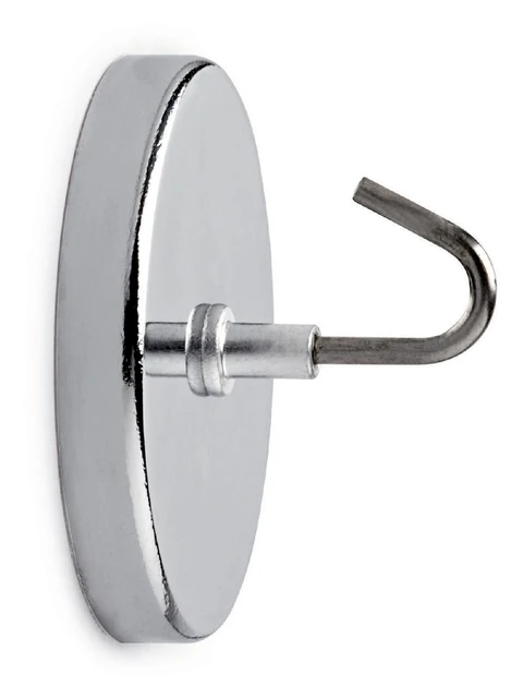 Magneet met haak MAUL 52mm trekkracht 9kg chroom