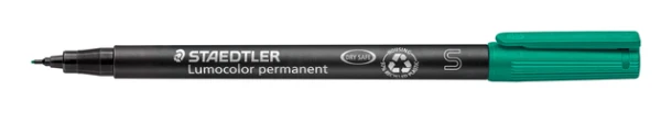 Viltstift Staedtler OHP Lumocolor SF313 groen fijn
