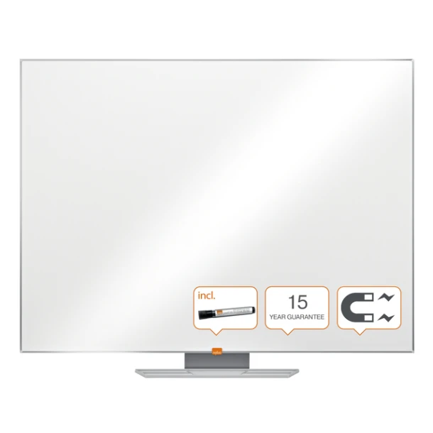Whiteboard Nobo Nano Clean Staal 120x90cm