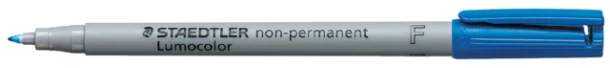 Viltstift Staedtler OHP Lumocolor F316 non perm. blauw