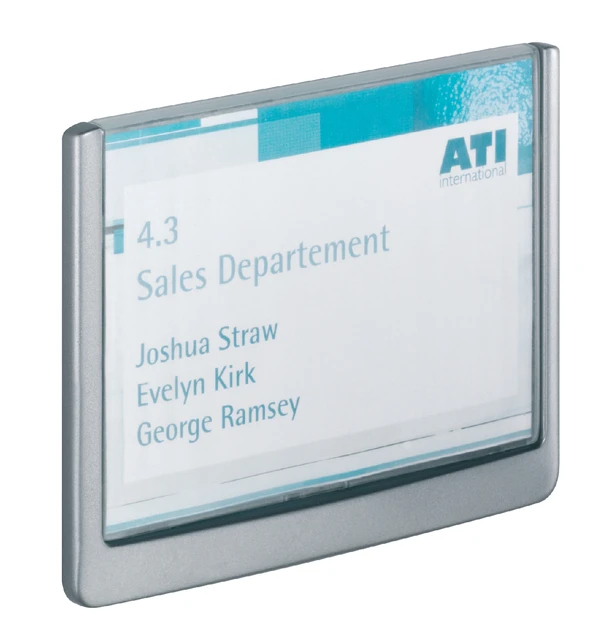 Deurbordje Durable Click sign 149x105,5mm grafiet