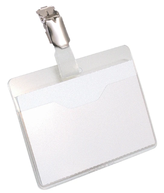 Badge Durable 8106 met clip 60x90mm