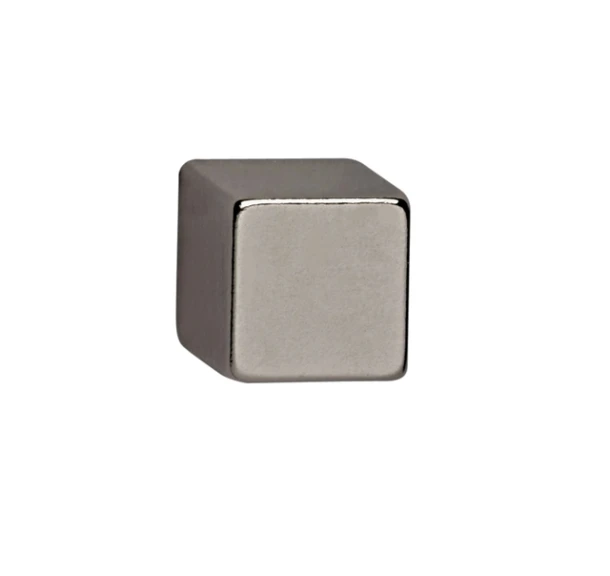 Magneet Maul Neodymium Kubus 10x10x10mm 3.8kg Ni
