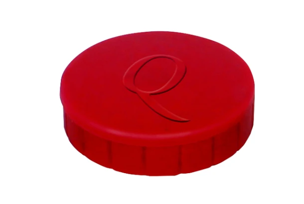 Magneet Quantore 20mm 300gr Rood 10 Stuks