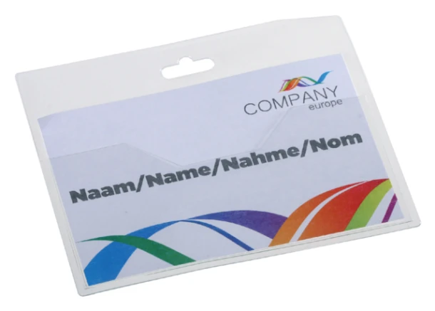 Badge pashouder Opus 2 open 60x90mm; ds 24 st