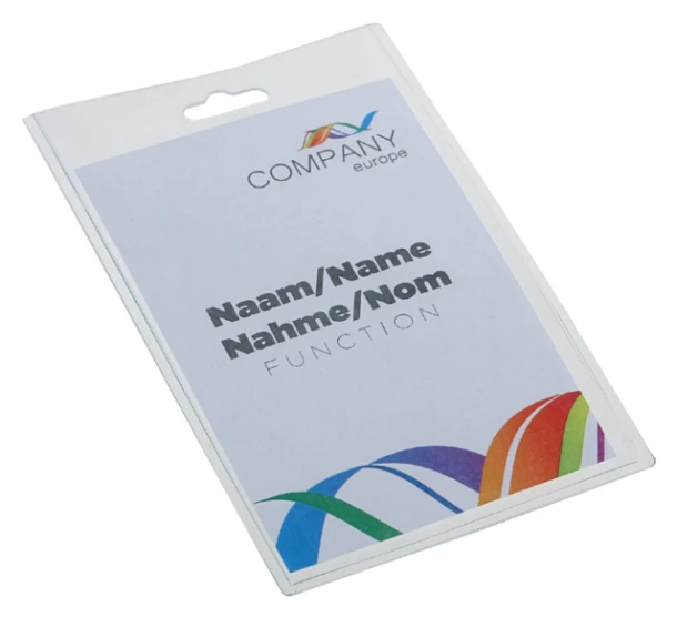 Badge Pashouder Europel Gesloten 60x90mm