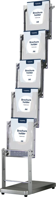 Folderstandaard OPUS 2 5xA4 opvouwbaar
