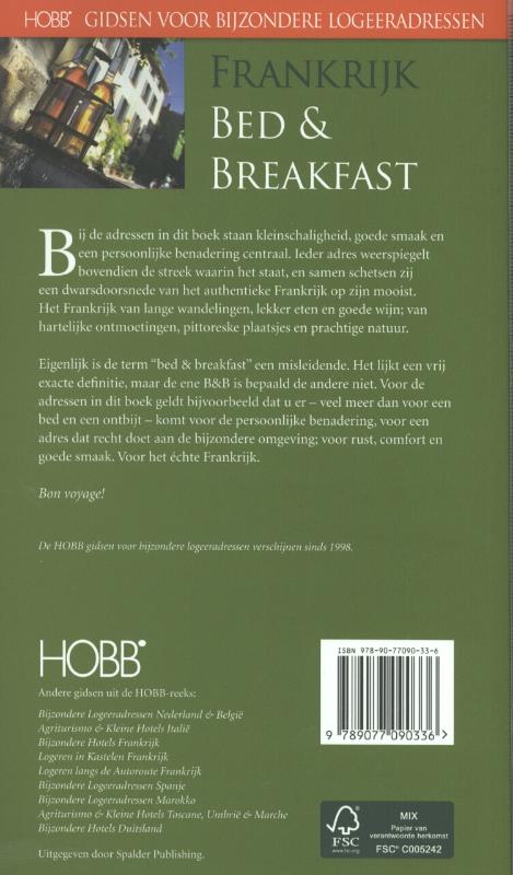 Frankrijk bijzondere bed & breakfast