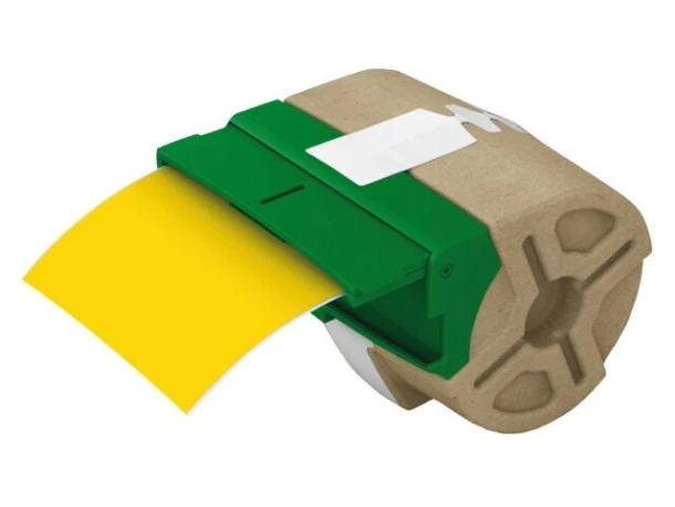 Labelprintertape Leitz Icon 88MMx10M plastic geel