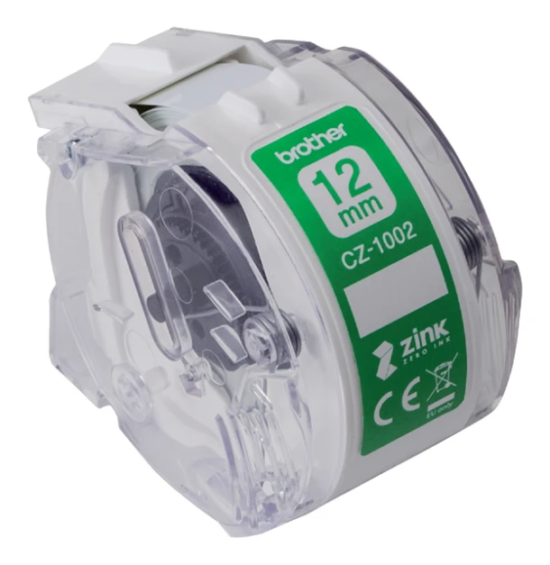 Label Etiket Brother Cz-1002 12mmx5m Kleur