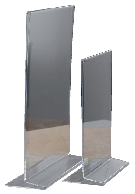 Menukaarthouder A4 Opus 2 transparant 350052