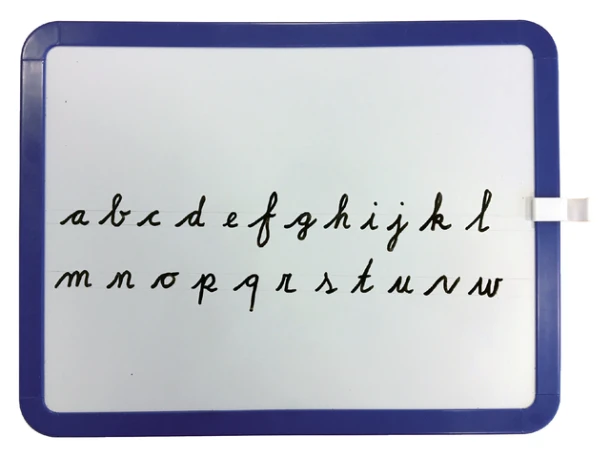 Whiteboard Desq Dubbel 21x28cm + Marker