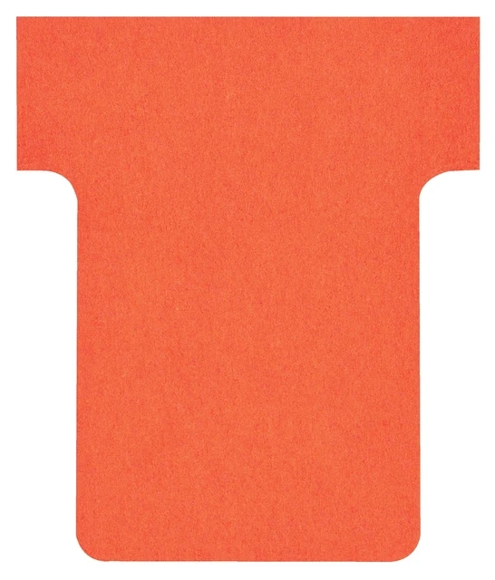 T-kaart  Nobo nr 1.5 36mm rood 100 stuks