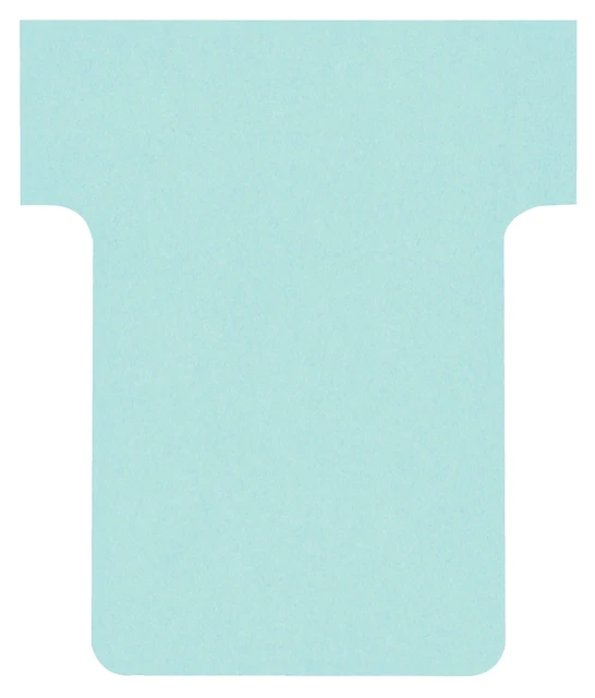 T-kaart Nobo nr 1.5 36mm blauw 100 stuks
