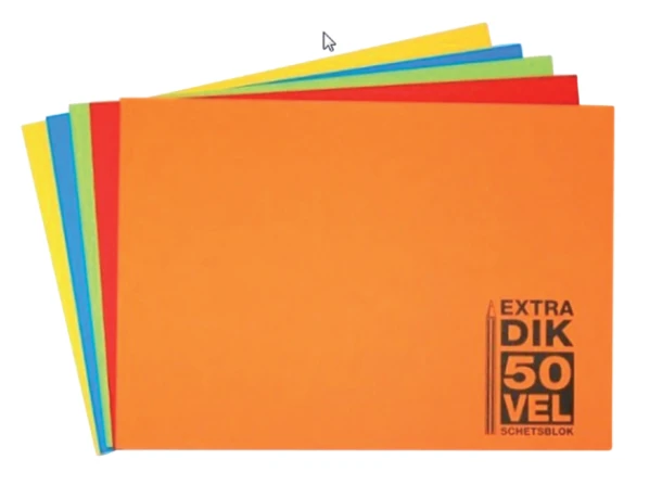 Schetsboek Papyrus 240x320mm 160gr; 24vel (894126)