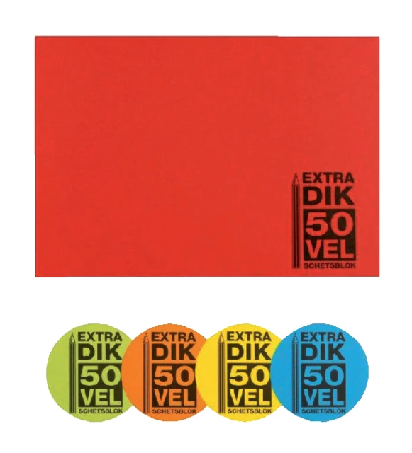 Schetsboek Papyrus 210x297mm 120gr 50vel (894153)