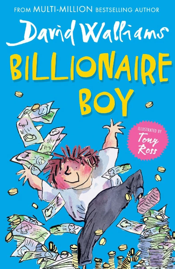 Billionaire Boy – David Walliams – boek cover