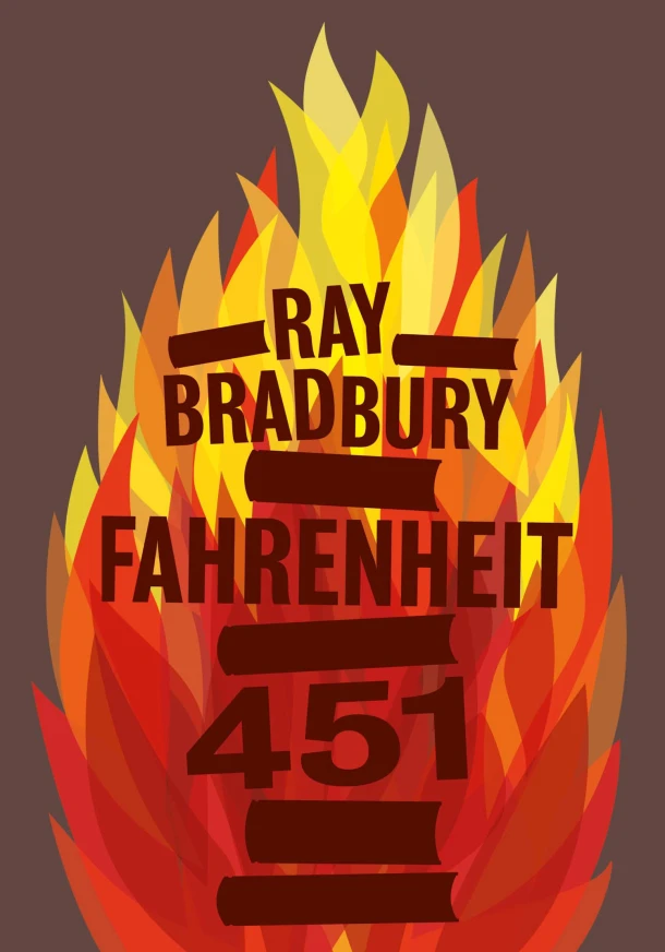 Fahrenheit 451 – Ray Bradbury – boek cover