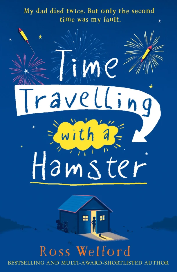 Time Travelling with a Hamster – Ross Welford – boek cover