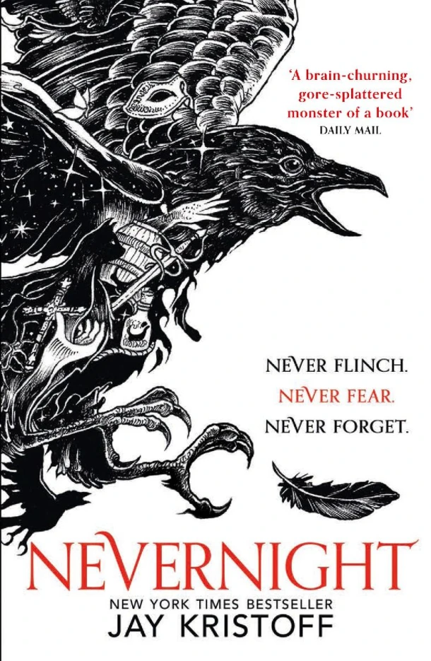 Nevernight – Jay Kristoff – boek cover