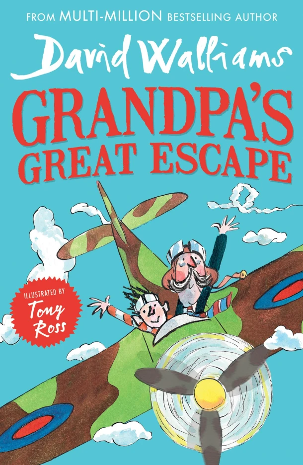 Grandpa's Great Escape – David Walliams – boek cover