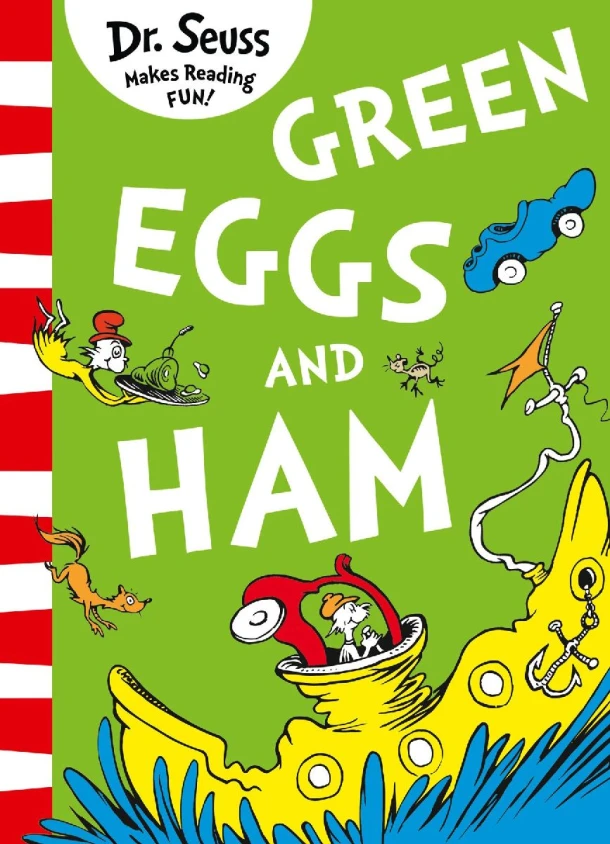 Green Eggs and Ham – Dr. Dr. Seuss – boek cover