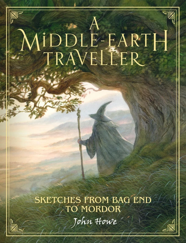 A Middle-earth Traveller – John Howe – boek cover
