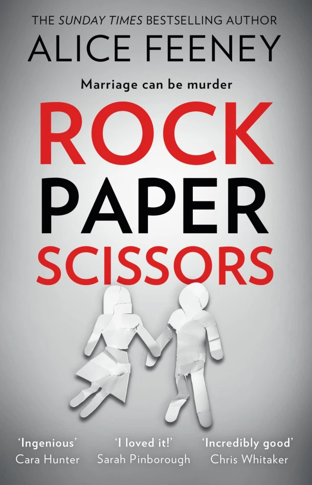 Rock Paper Scissors – Alice Feeney – boek cover
