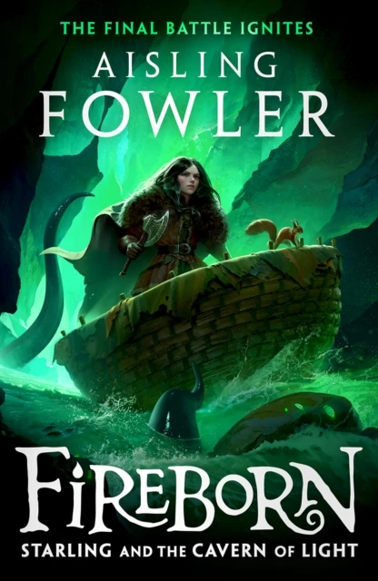 Fireborn: Starling and the Cavern of Light – Aisling Fowler – boek cover