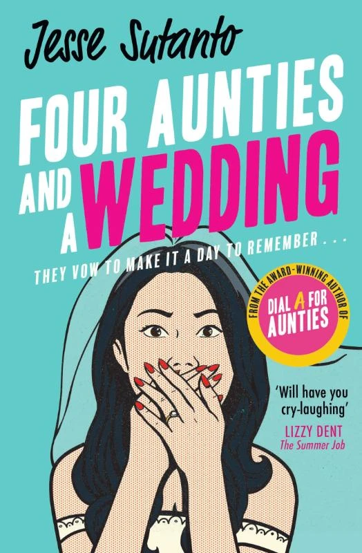 Four Aunties and a Wedding – Sutanto, Jesse – boek cover